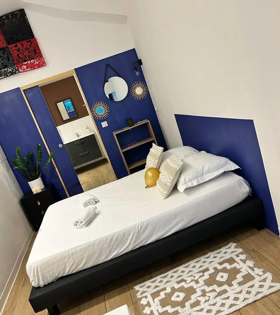 Apartmán Studio Cosy, Grand Spa Privatif Et Parking Privee Centre Ville Menton Francie